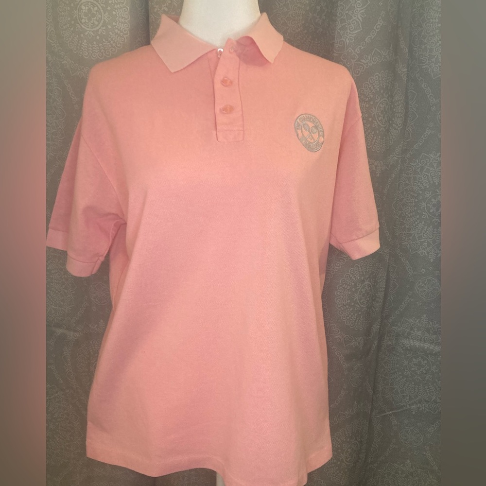 Official Wimbledon Pink Polo Shirt Size L